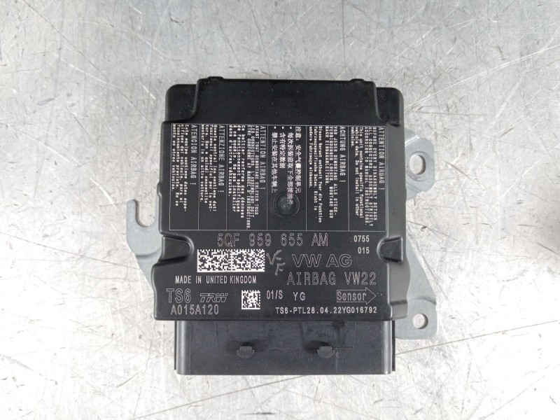 Recambio de kit airbag para seat arona (kj7, kjp) 1.6 mpi referencia OEM IAM 6F1857075 6F0880201AN 5QF959655AM