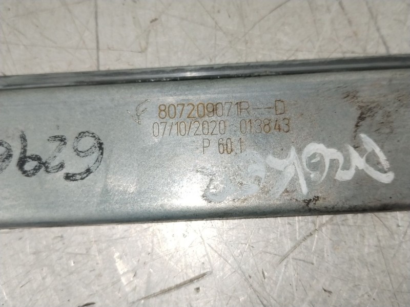Recambio de elevalunas delantero derecho para dacia dokker monospace (ke_) 1.6 lpg referencia OEM IAM 807209071R  128001471B