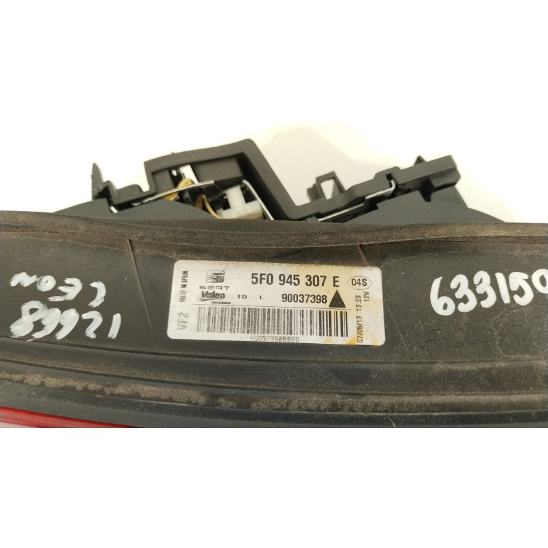 Recambio de piloto trasero izquierdo en porton para seat leon (5f1) 2.0 tdi referencia OEM IAM 5F0945307E  