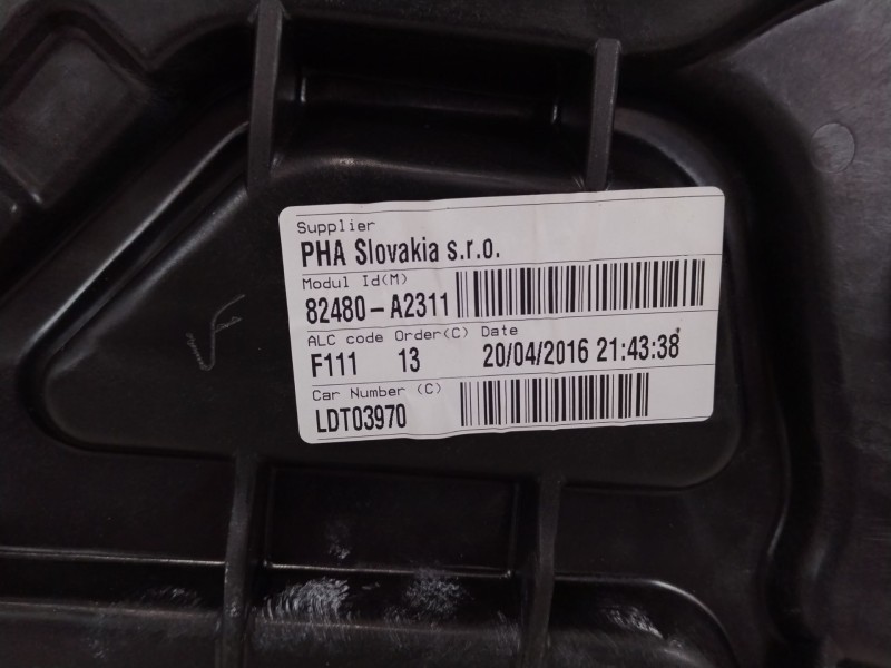 Recambio de elevalunas delantero derecho para kia ceed (cd) 1.0 t-gdi referencia OEM IAM 82480A2311  