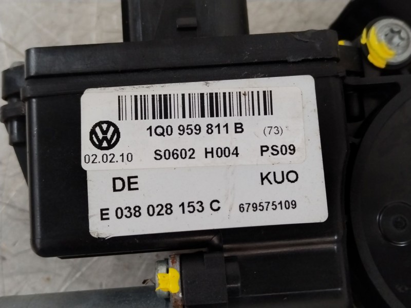 Recambio de elevalunas trasero izquierdo para volkswagen eos (1f8) basis referencia OEM IAM 1Q0839401D  1Q0959811B