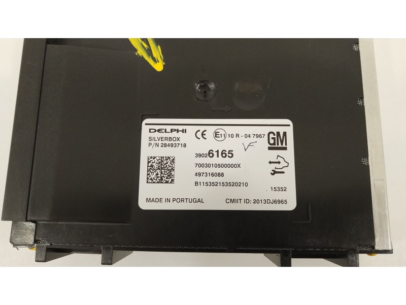 Recambio de modulo electronico para opel astra k (b16) 1.6 cdti (68) referencia OEM IAM 39026165  
