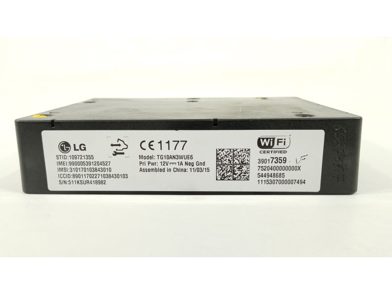 Recambio de modulo electronico para opel astra k (b16) 1.6 cdti (68) referencia OEM IAM 39017359  544948685