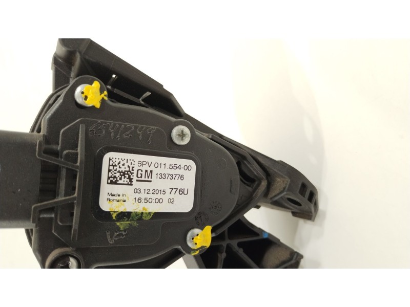 Recambio de potenciometro pedal para opel astra k (b16) 1.6 cdti (68) referencia OEM IAM 13373776  