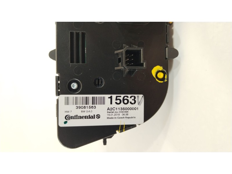 Recambio de mando climatizador para opel mokka / mokka x (j13) 1.6 cdti (_76) referencia OEM IAM 39081563  