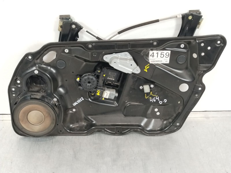 Recambio de elevalunas delantero derecho para volkswagen passat b6 (3c2) 2.0 tdi referencia OEM IAM 3C1837756L 1K0959702AR 1K095