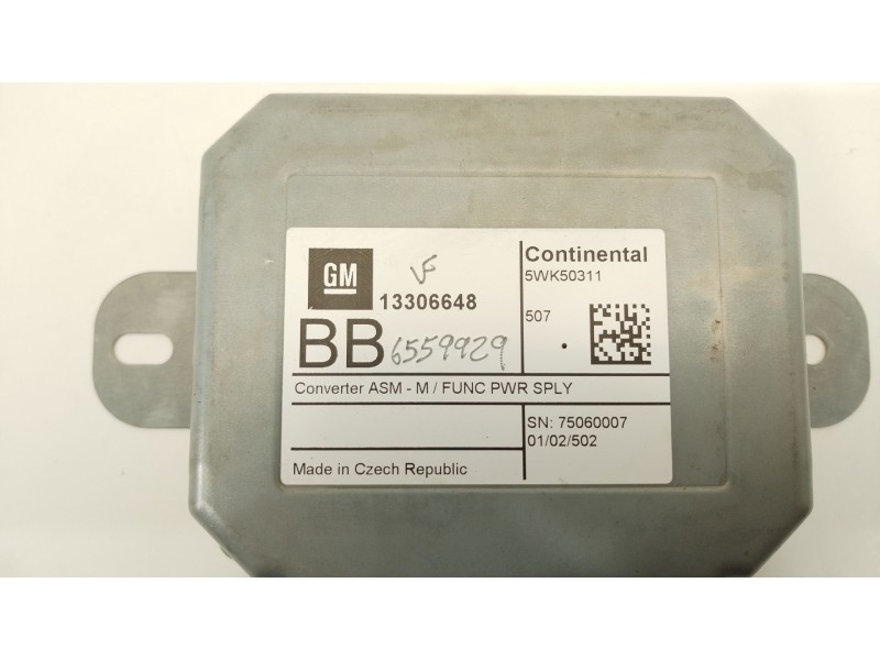 Recambio de modulo electronico para opel mokka / mokka x (j13) 1.6 cdti (_76) referencia OEM IAM 13306648  