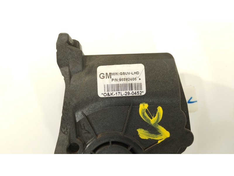Recambio de potenciometro pedal para opel mokka / mokka x (j13) 1.6 cdti (_76) referencia OEM IAM 96892406  
