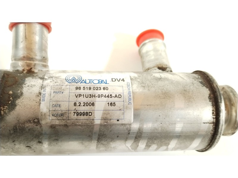 Recambio de enfriador egr para ford fiesta (cbk) ambiente referencia OEM IAM 9651902380  VP1U3H9P445AD