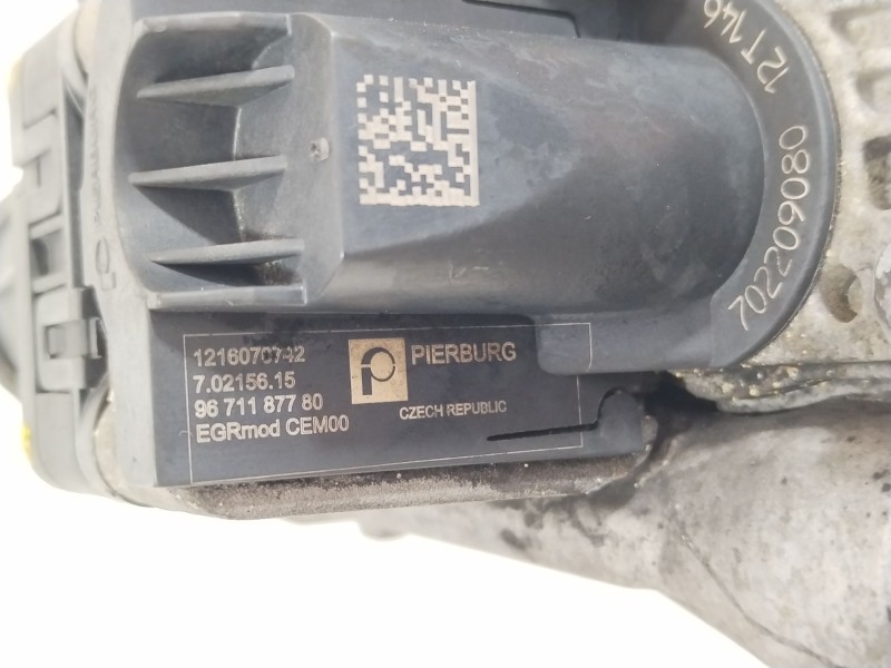 Recambio de valvula egr para peugeot partner kombi outdoor referencia OEM IAM 9671187780  50563903