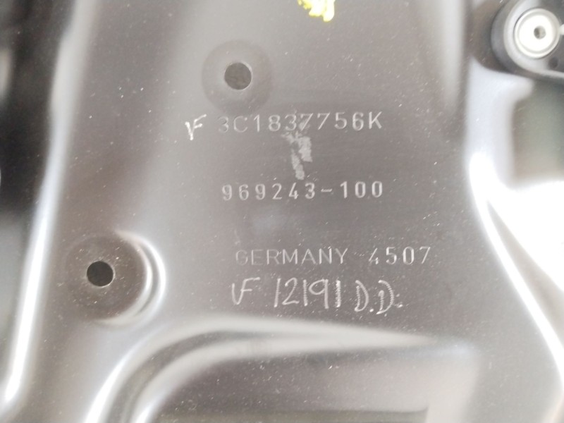 Recambio de elevalunas delantero derecho para volkswagen passat berlina (3c2) advance referencia OEM IAM 3C1837756K 1K0959702P 1