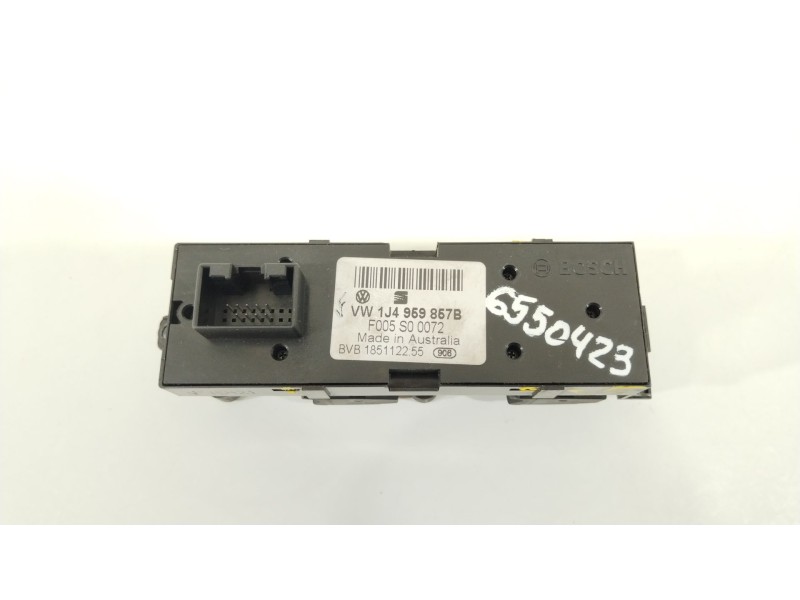 Recambio de mando elevalunas delantero izquierdo para seat leon (1m1) 1.9 tdi referencia OEM IAM 1J4959857B  