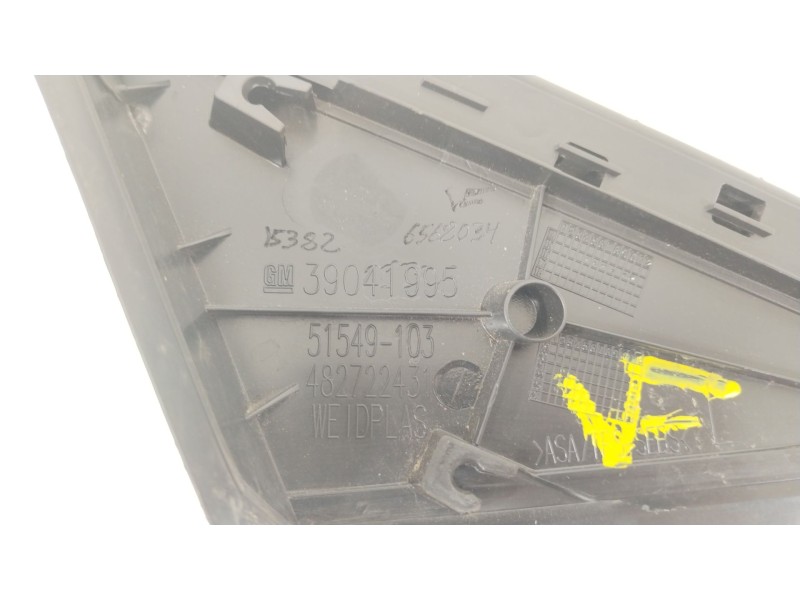 Recambio de moldura para opel astra k (b16) 1.6 cdti (68) referencia OEM IAM 39041995  51549103