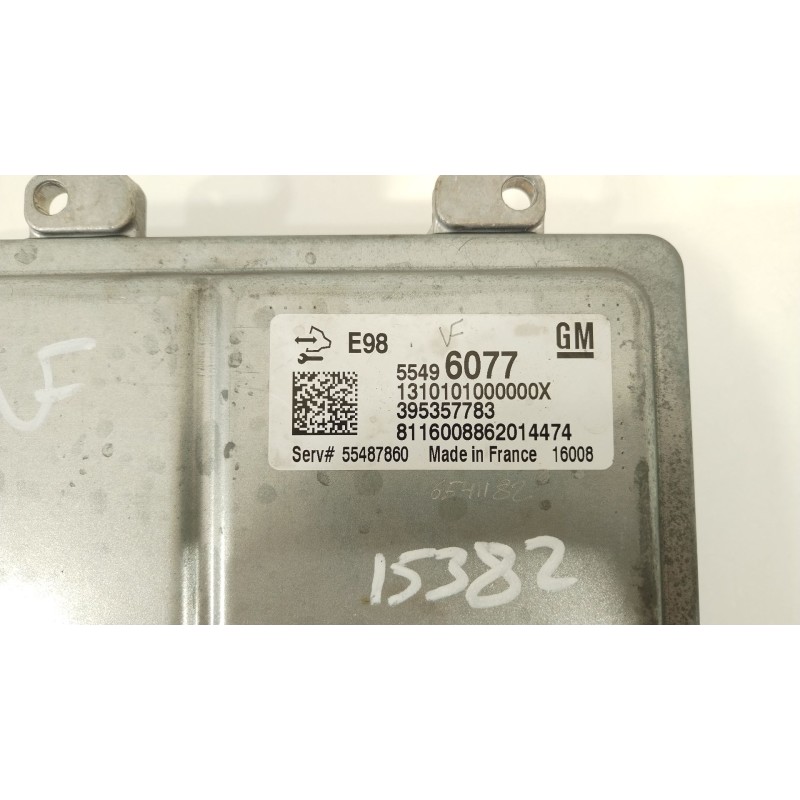 Recambio de centralita motor uce para opel astra k (b16) 1.6 cdti (68) referencia OEM IAM 55496077  