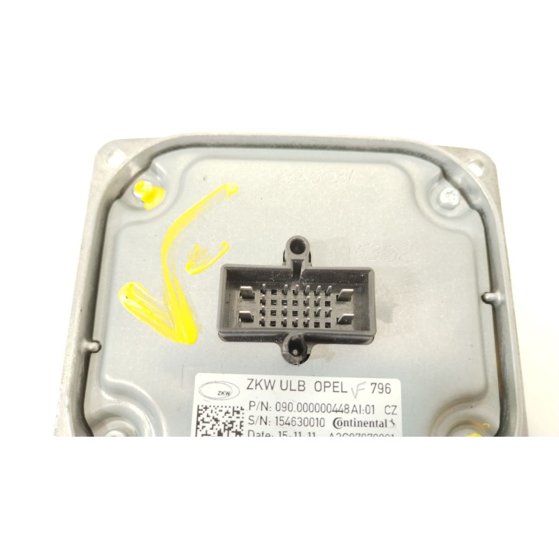 Recambio de centralita faros xenon para opel astra k (b16) 1.6 cdti (68) referencia OEM IAM 154630010  39024626