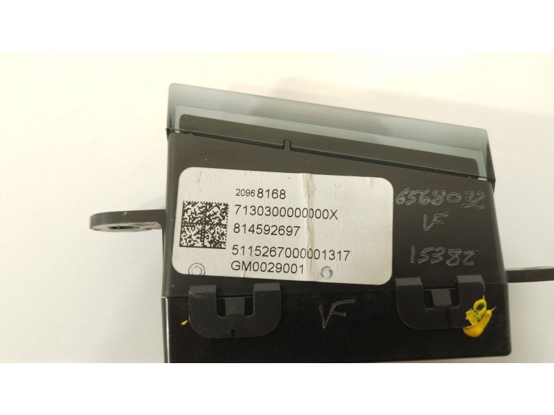 Recambio de modulo electronico para opel astra k (b16) 1.6 cdti (68) referencia OEM IAM 814592697  20968168