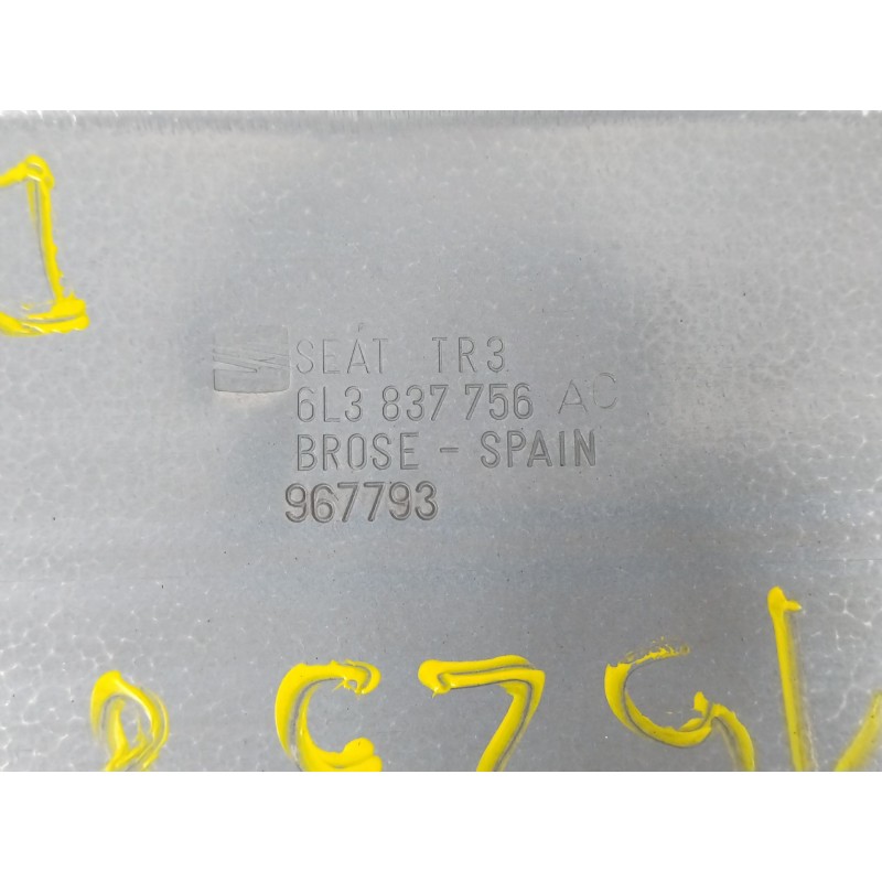 Recambio de elevalunas delantero derecho para seat ibiza iii (6l1) 1.9 tdi referencia OEM IAM 6L3837752CR 6L2959801 6L3837756AC