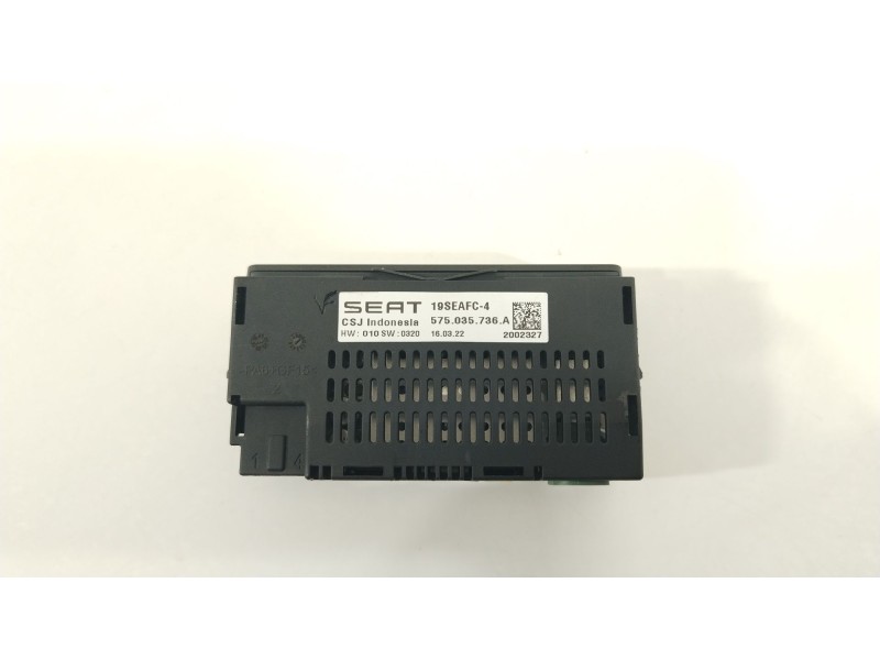 Recambio de modulo electronico para seat arona (kj7, kjp) 1.6 mpi referencia OEM IAM 575035736A  