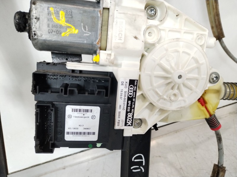 Recambio de elevalunas delantero derecho para audi a3 (8p1) 2.0 tdi referencia OEM IAM 8P0959802K  8P4837462C