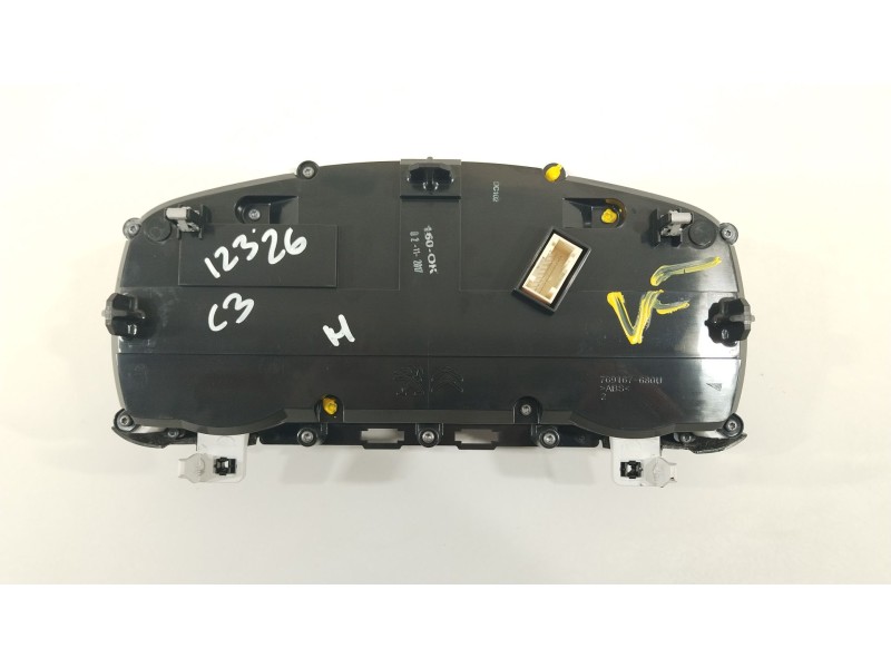 Recambio de cuadro instrumentos para citroën c3 feel referencia OEM IAM 9813361680  