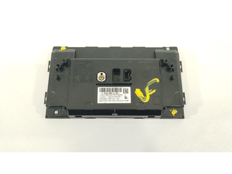 Recambio de pantalla multifuncion para citroën c3 feel referencia OEM IAM 9824298580  