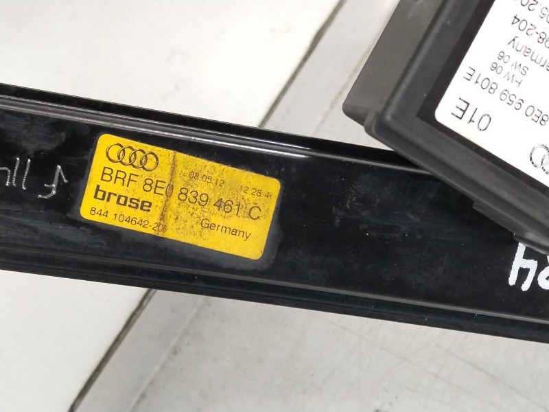 Recambio de elevalunas trasero izquierdo para seat exeo berlina (3r2) reference referencia OEM IAM 8E0839461C  8E0959801E