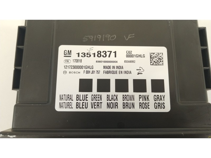 Recambio de modulo electronico para opel astra k lim. 5türig business referencia OEM IAM 13518371  F00HJ01757