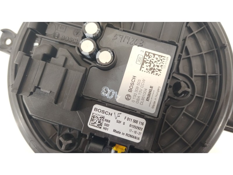 Recambio de ventilador calefaccion para opel astra k lim. 5türig business referencia OEM IAM 13497776 130309503 F011500116