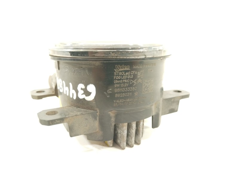 Recambio de faro antiniebla izquierdo para peugeot 508 2.0 blue-hdi fap referencia OEM IAM 9811333380 90076005 89250311