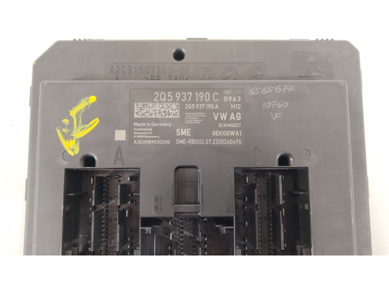 Recambio de modulo confort para seat arona (kj7, kjp) 1.6 mpi referencia OEM IAM 2Q5937190C  