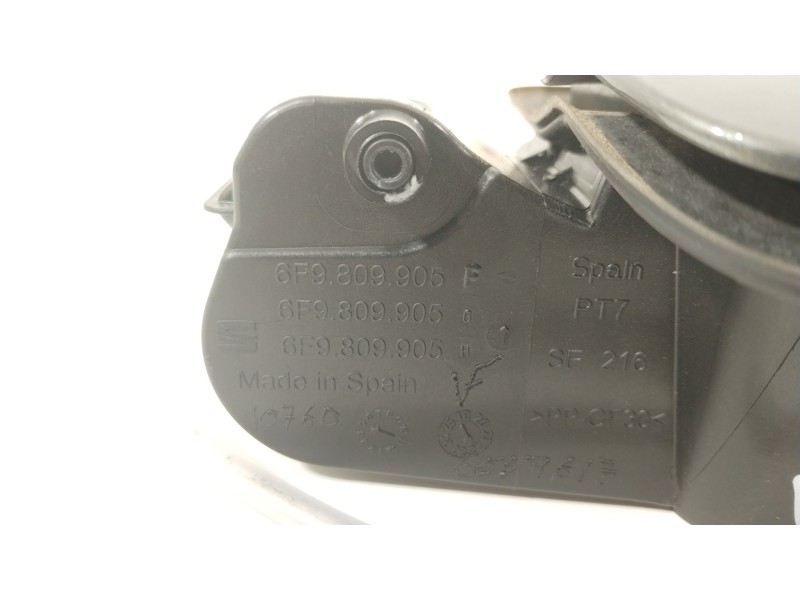 Recambio de tapa exterior combustible para seat arona (kj7, kjp) 1.6 mpi referencia OEM IAM 6F9809905  8V0862159A