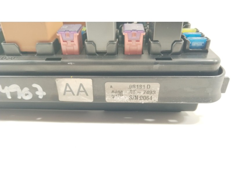 Recambio de caja reles / fusibles para chevrolet captiva (c100, c140) 2.0 d referencia OEM IAM 96627219 08181D AF7493