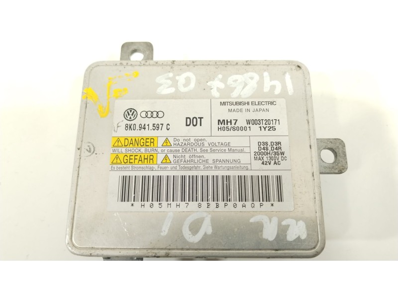 Recambio de centralita faros xenon para audi q3 (8ub, 8ug) 2.0 tdi referencia OEM IAM 8K0941597C  W003T20171