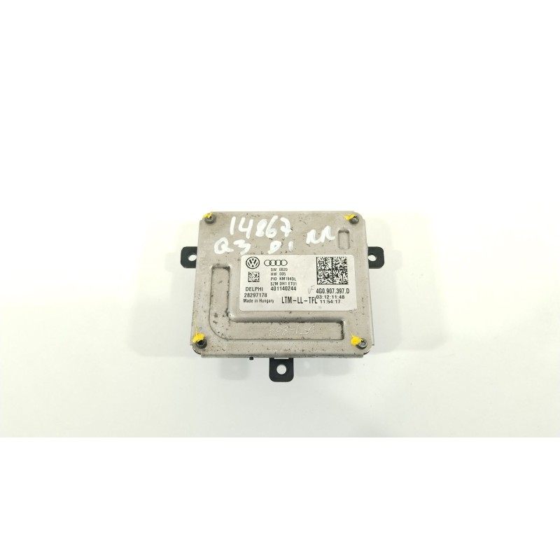Recambio de centralita faros xenon para audi q3 (8ub, 8ug) 2.0 tdi referencia OEM IAM 4G0907397D 401140244 28297178