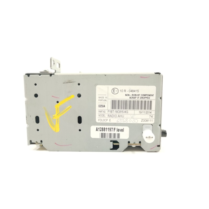 Recambio de sistema audio / radio cd para ford focus iv (hn) 1.0 ecoboost referencia OEM IAM F1BT18C815KG  