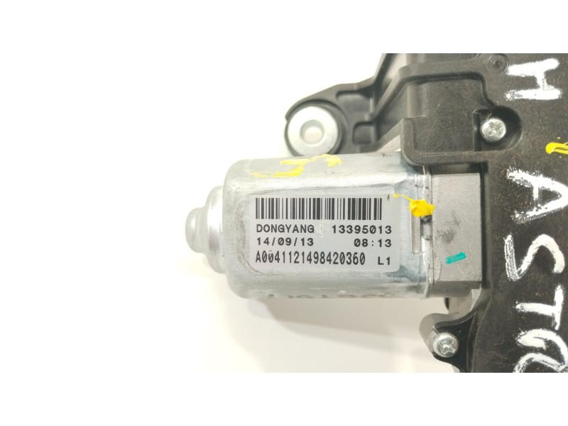 Recambio de motor limpia trasero para opel astra j lim. 1.6 cdti dpf referencia OEM IAM 13395013  