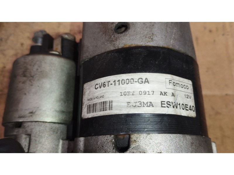 Recambio de motor arranque para ford focus iii sedán 1.0 ecoboost referencia OEM IAM CV6T1100GA  ESW10E40