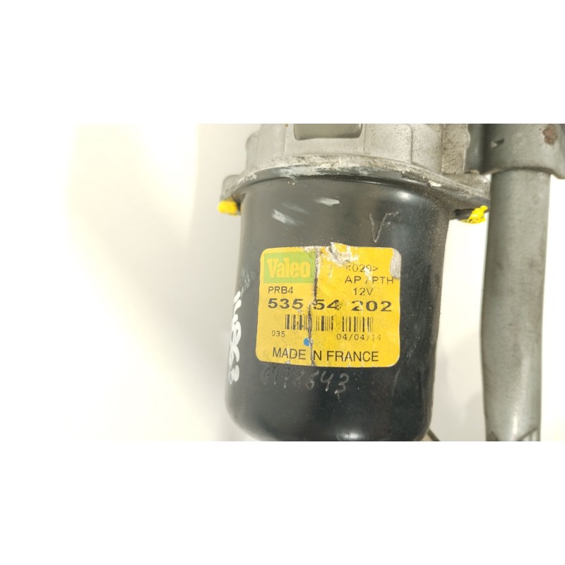 Recambio de motor limpia delantero para nissan primastar furgoneta (x83) 2.0 dci 115 referencia OEM IAM 53554202  