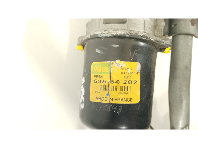 Recambio de motor limpia delantero para nissan primastar furgoneta (x83) 2.0 dci 115 referencia OEM IAM 53554202  