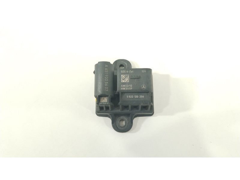 Recambio de caja precalentamiento para mercedes-benz clase cla (w117) cla 220 cdi (117.303) referencia OEM IAM A6519005602  