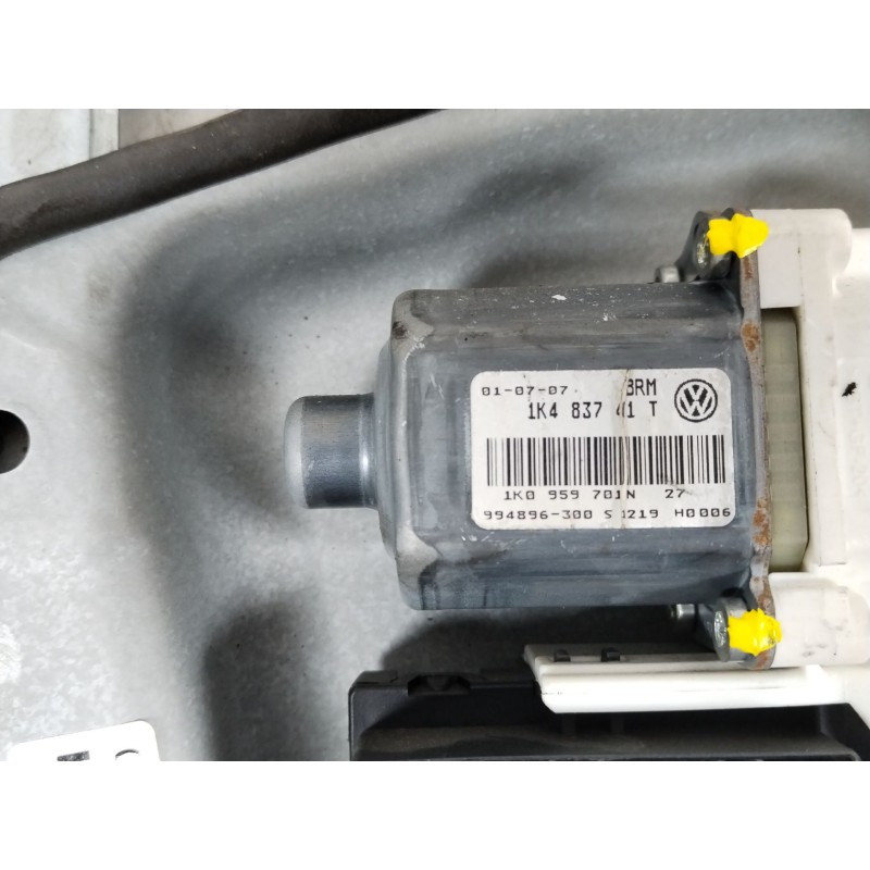 Recambio de elevalunas delantero izquierdo para volkswagen golf v (1k1) 1.4 tsi referencia OEM IAM 1K4837461B 1K4837401T 1K38374
