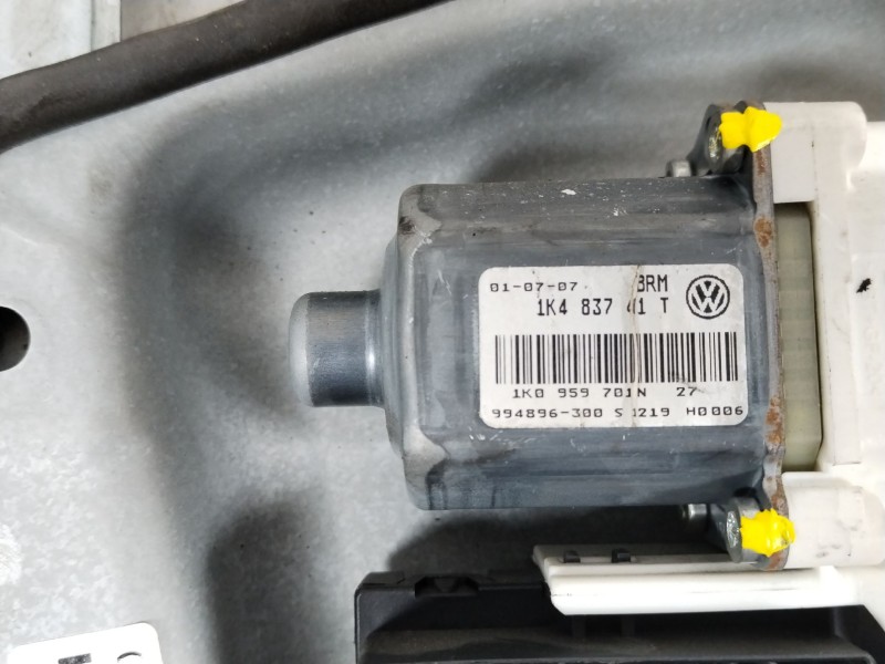 Recambio de elevalunas delantero izquierdo para volkswagen golf v (1k1) 1.4 tsi referencia OEM IAM 1K4837461B 1K4837401T 1K38374