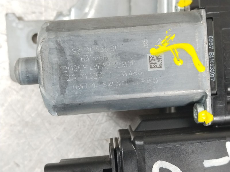 Recambio de elevalunas trasero izquierdo para citroën c3 feel referencia OEM IAM 9813093080  9813093680