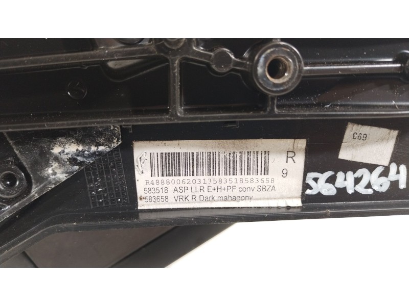 Recambio de retrovisor derecho para opel astra j sports tourer selective referencia OEM IAM 583518  583658