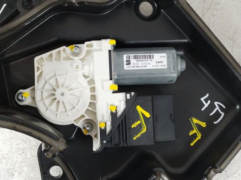 Recambio de elevalunas trasero izquierdo para seat leon (1p1) 1.9 tdi referencia OEM IAM 1P0839401C 1P0867443A 1K0959703AF