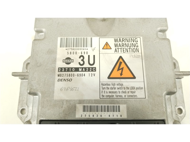 Recambio de centralita motor uce para renault maxity 130.35ñ5 referencia OEM IAM 23710MA22C  MB2758006904