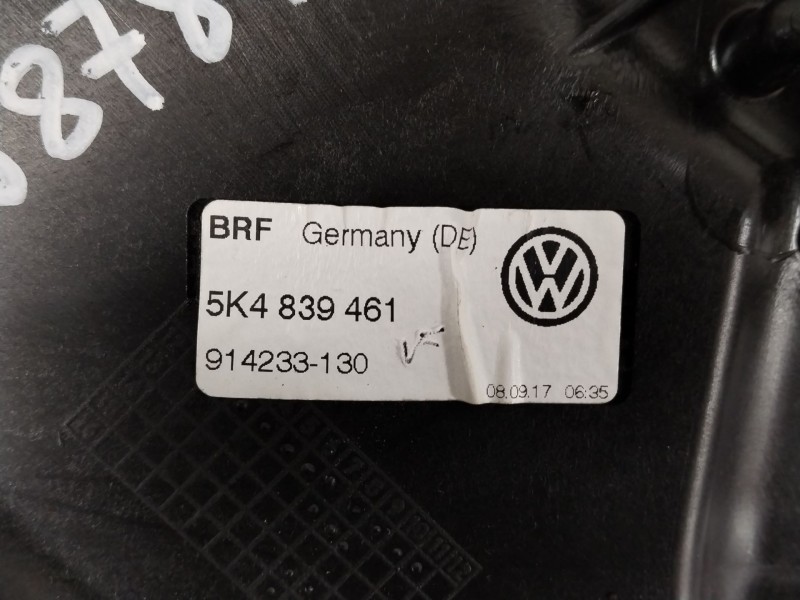 Recambio de elevalunas trasero izquierdo para volkswagen golf vi (5k1) 1.6 tdi referencia OEM IAM 5K4839461  5K4839755