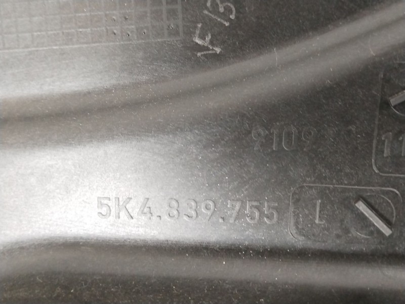 Recambio de elevalunas trasero izquierdo para volkswagen golf vi (5k1) 1.6 tdi referencia OEM IAM 5K4839461  5K4839755