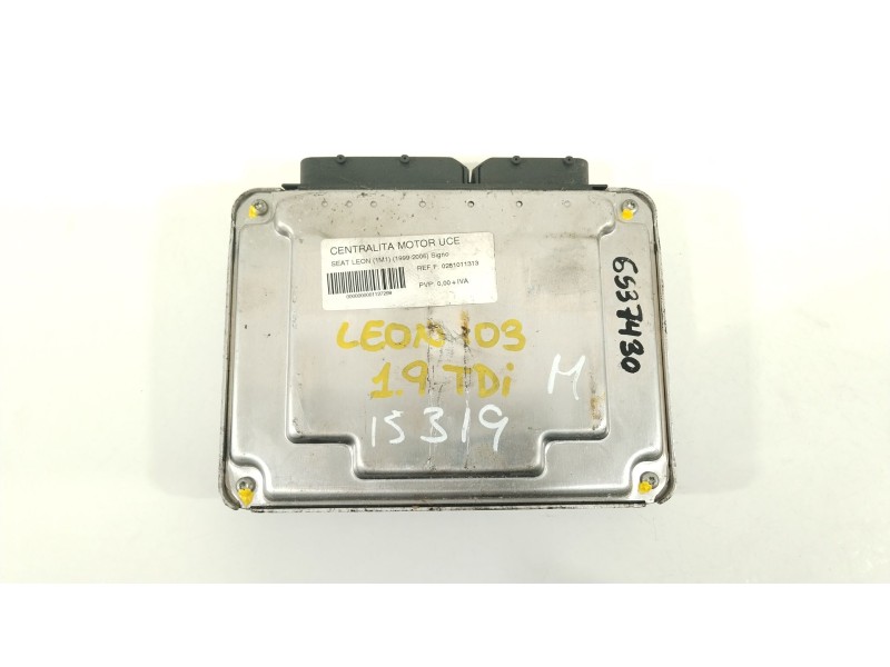 Recambio de centralita motor uce para seat leon (1m1) 1.9 tdi referencia OEM IAM 038906012HE  0281011313