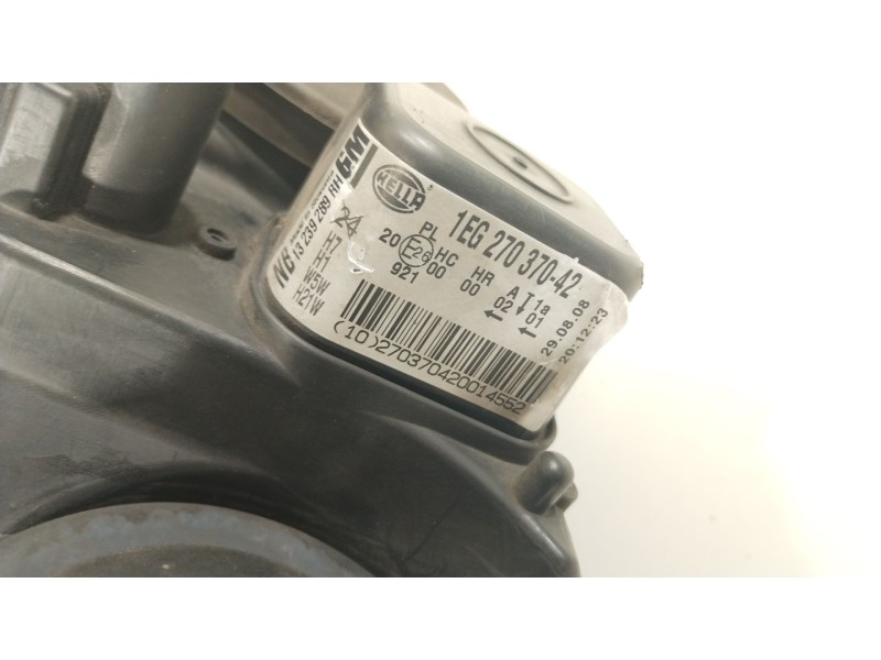 Recambio de faro derecho para opel astra h (a04) 1.7 cdti (l48) referencia OEM IAM 13239289  1EG27037042